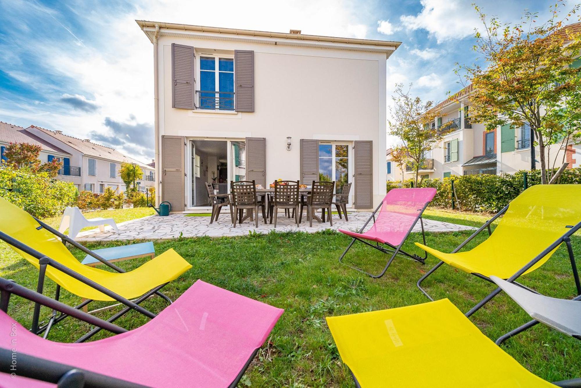 Gite La Villa Omagny Paris Marne-La-Vallee Экстерьер фото